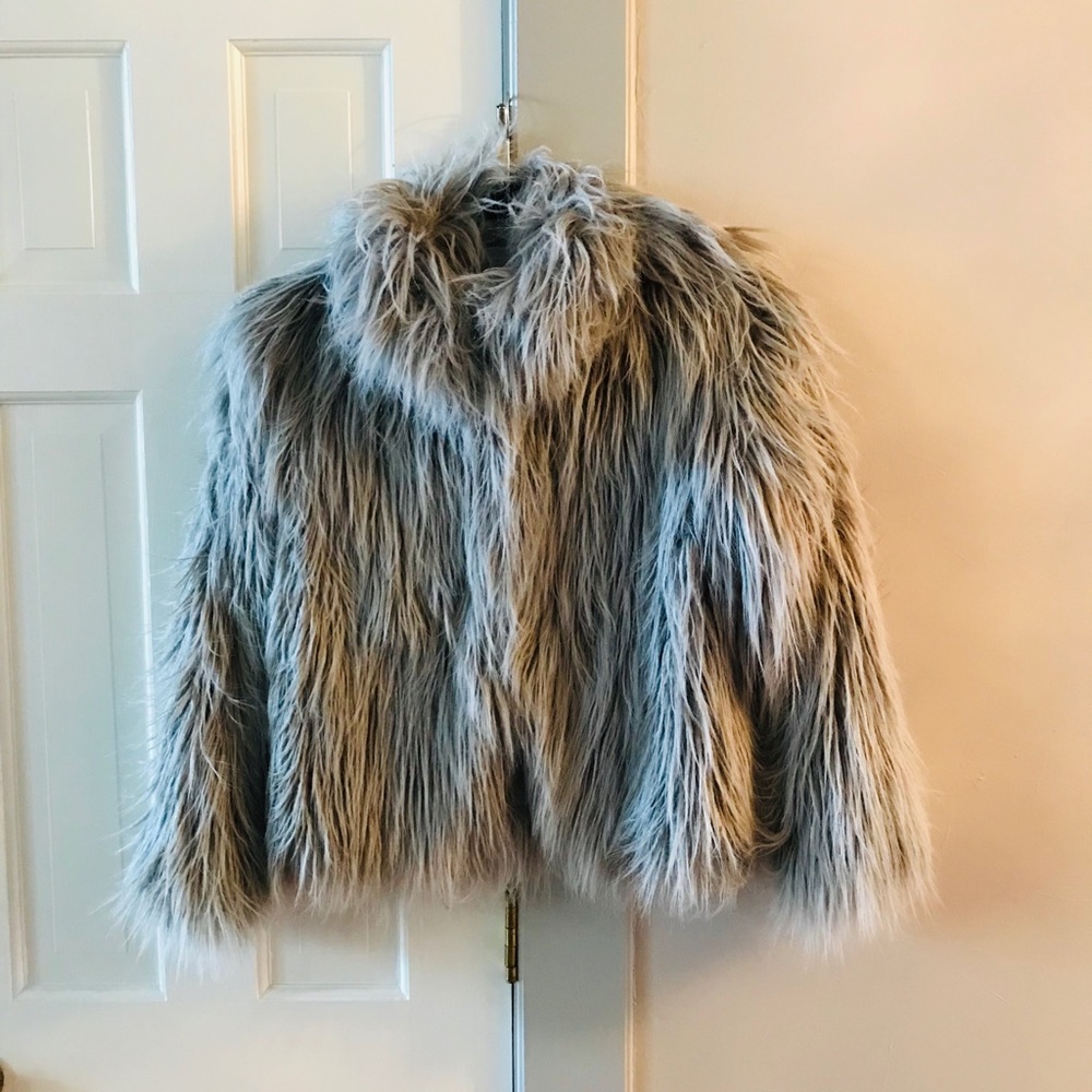 Faux fur jacket by Fabulous Furs